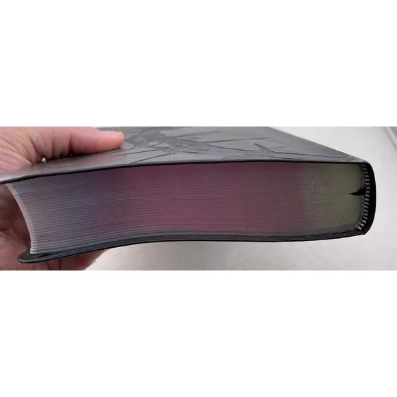 KJV Giant Print Reference Holy Bible Charcoal LeatherTouch Holman - Picture 9 of 12